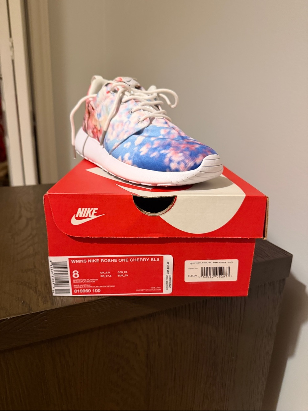 Nike' Roshe One Cherry Blossom Running Shoes